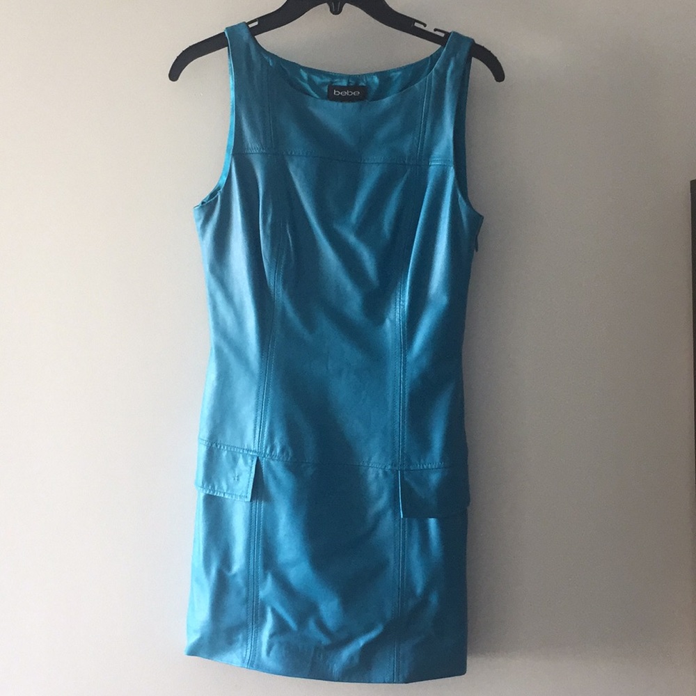 bebe Leather Dress